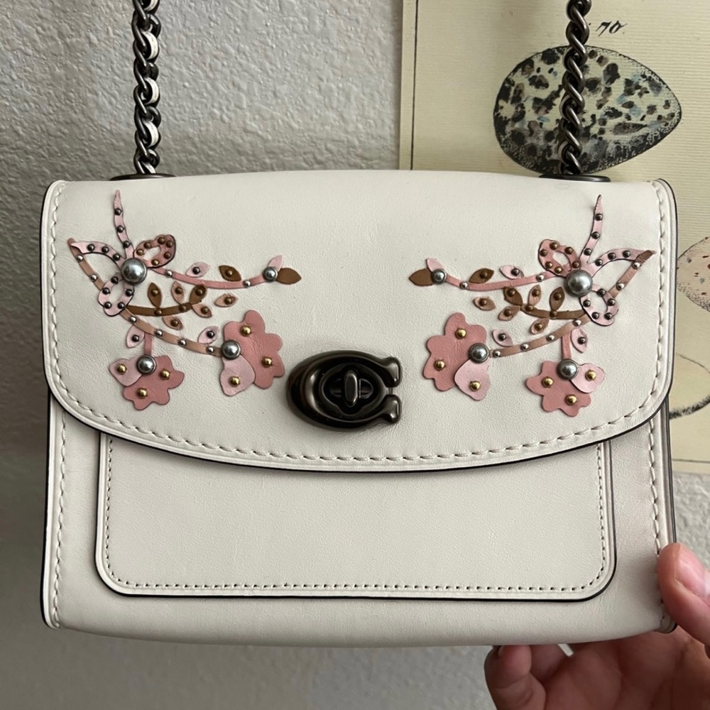 Coach Parker 18 floral bag